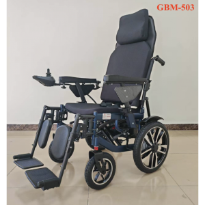 Xe lăn điện nâng chân ngã lưng GBM-503