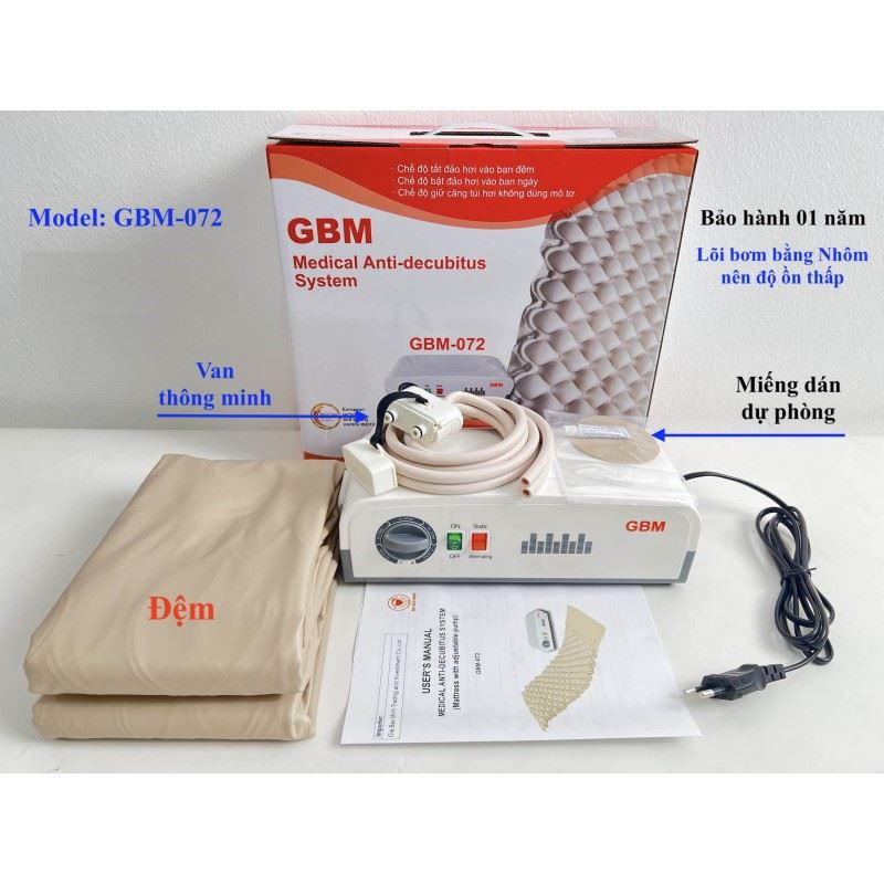 nệm hơi GBM-072