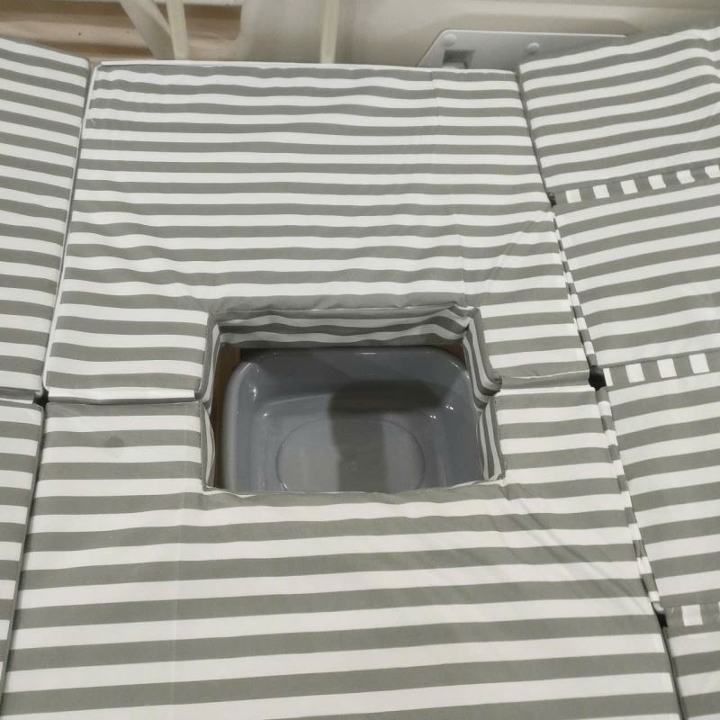 lỗ b&ocirc; đi vệ sinh tại giường nc-04dc