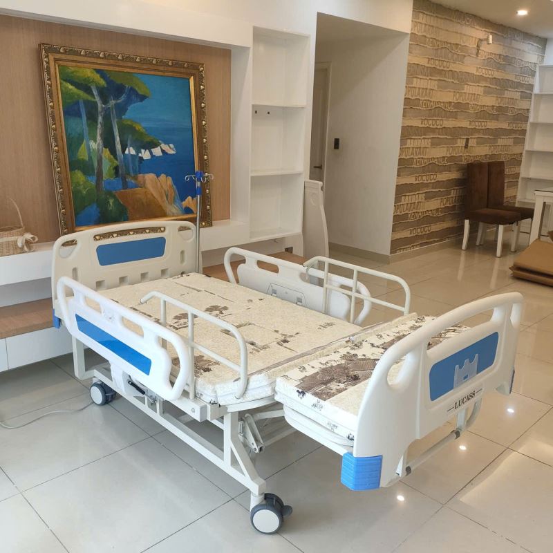 Chức năng n&acirc;ng ch&acirc;n giường lucass VGB4
