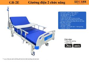 Giường Bệnh Điện 2 Chức Năng Luacss GB-2E