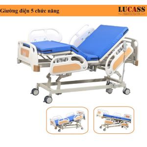 Giường Bệnh Điện Tự Động 5 Chức Năng Lucass GB-35E