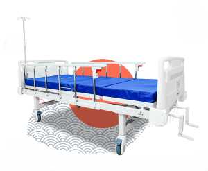 Giường Bệnh 2 Tay Quay Cao Cấp ICHIGO  HB-02S