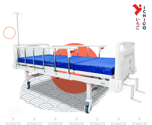 Giường Bệnh 2 Tay Quay Cao Cấp ICHIGO  HB-02S