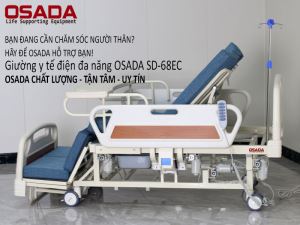 Giường Bệnh Điện Cao Cấp OSADA SD-68EC
